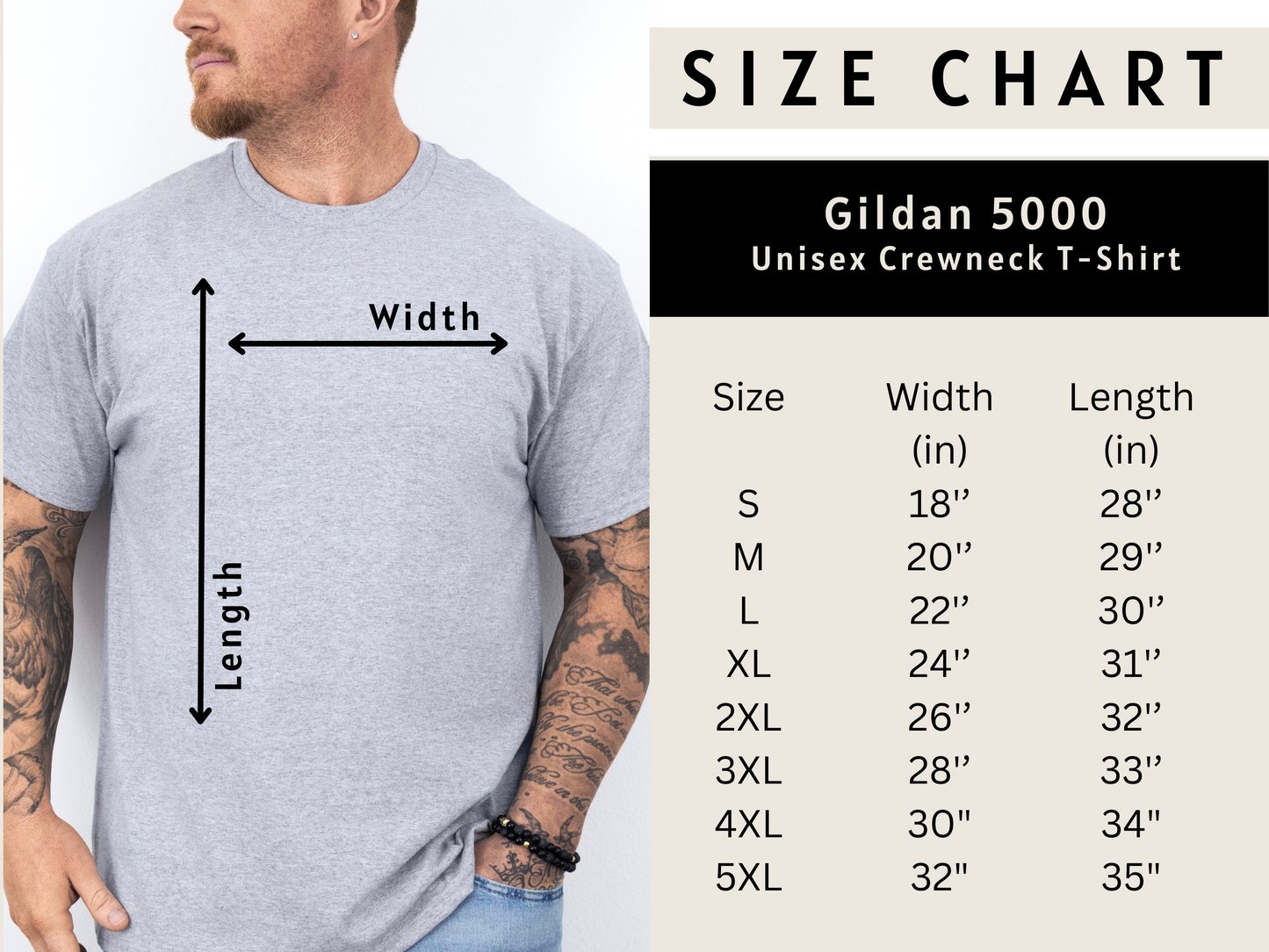 Gildan 5000 Heavy cotton T-short short sleeve Small/Medium