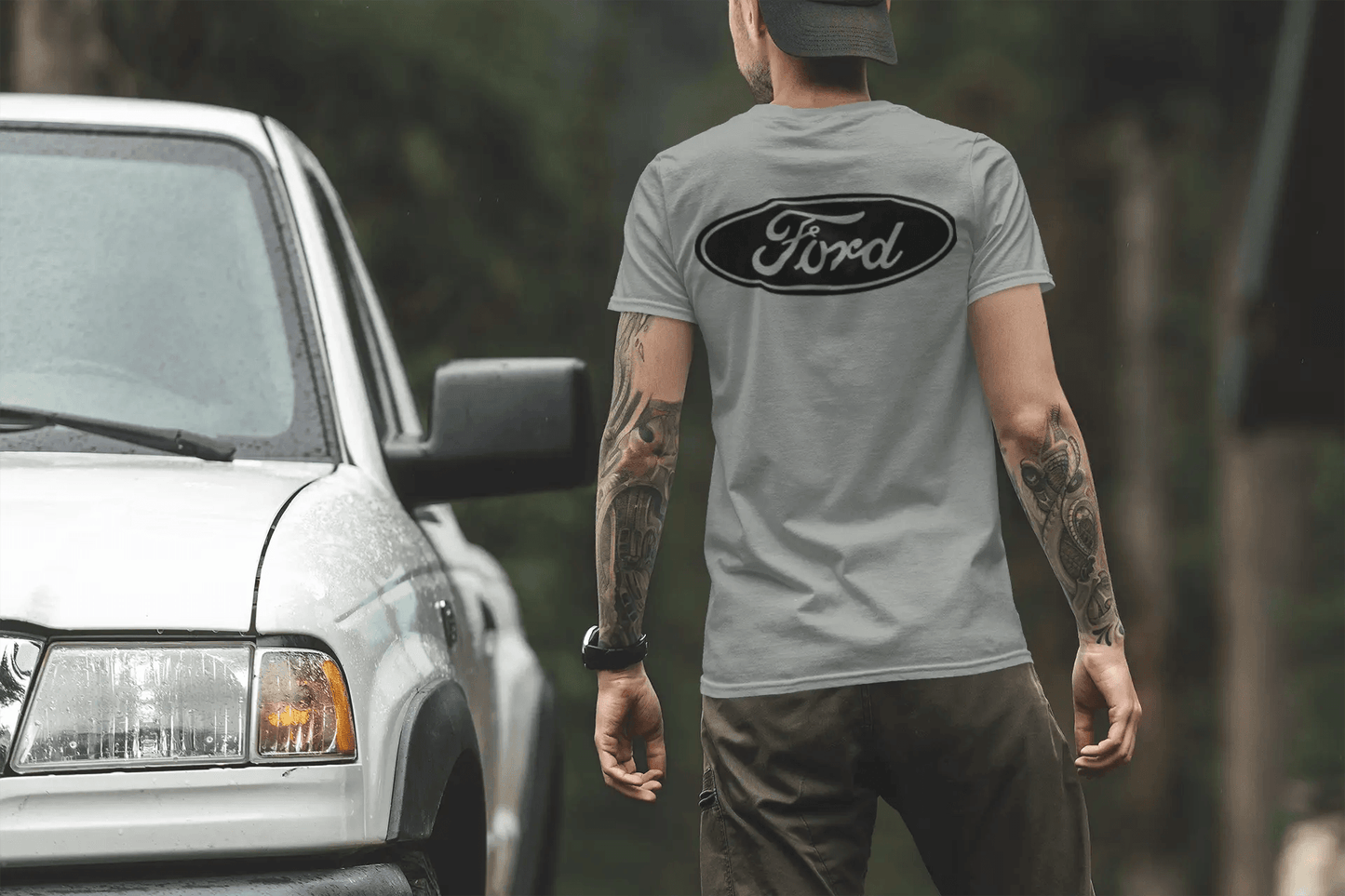 Ford logo T-shirt - Artwear Prints LLC