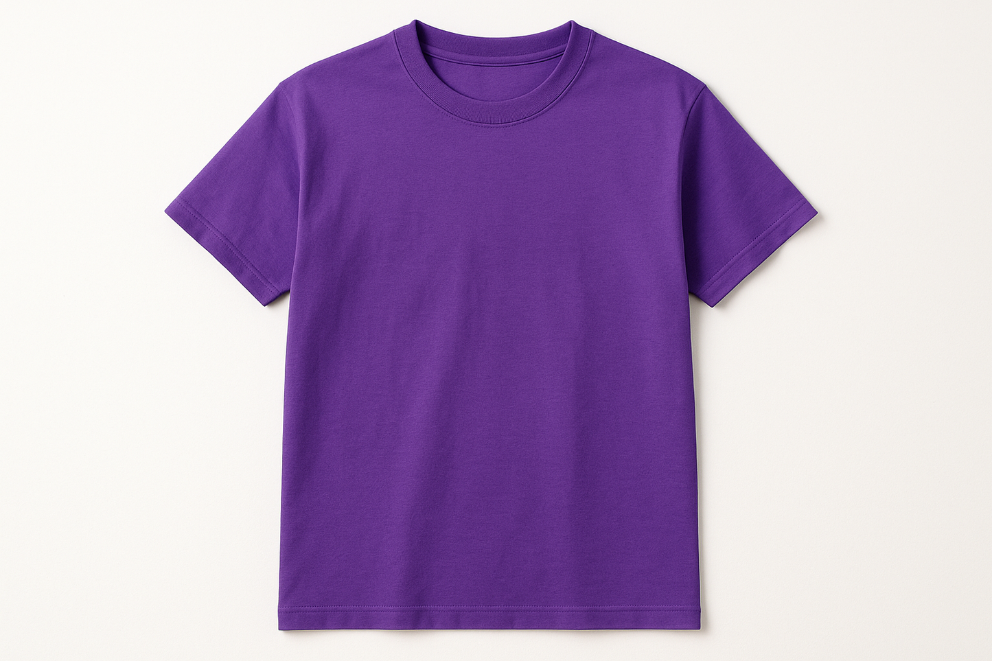 purple t-shirt
