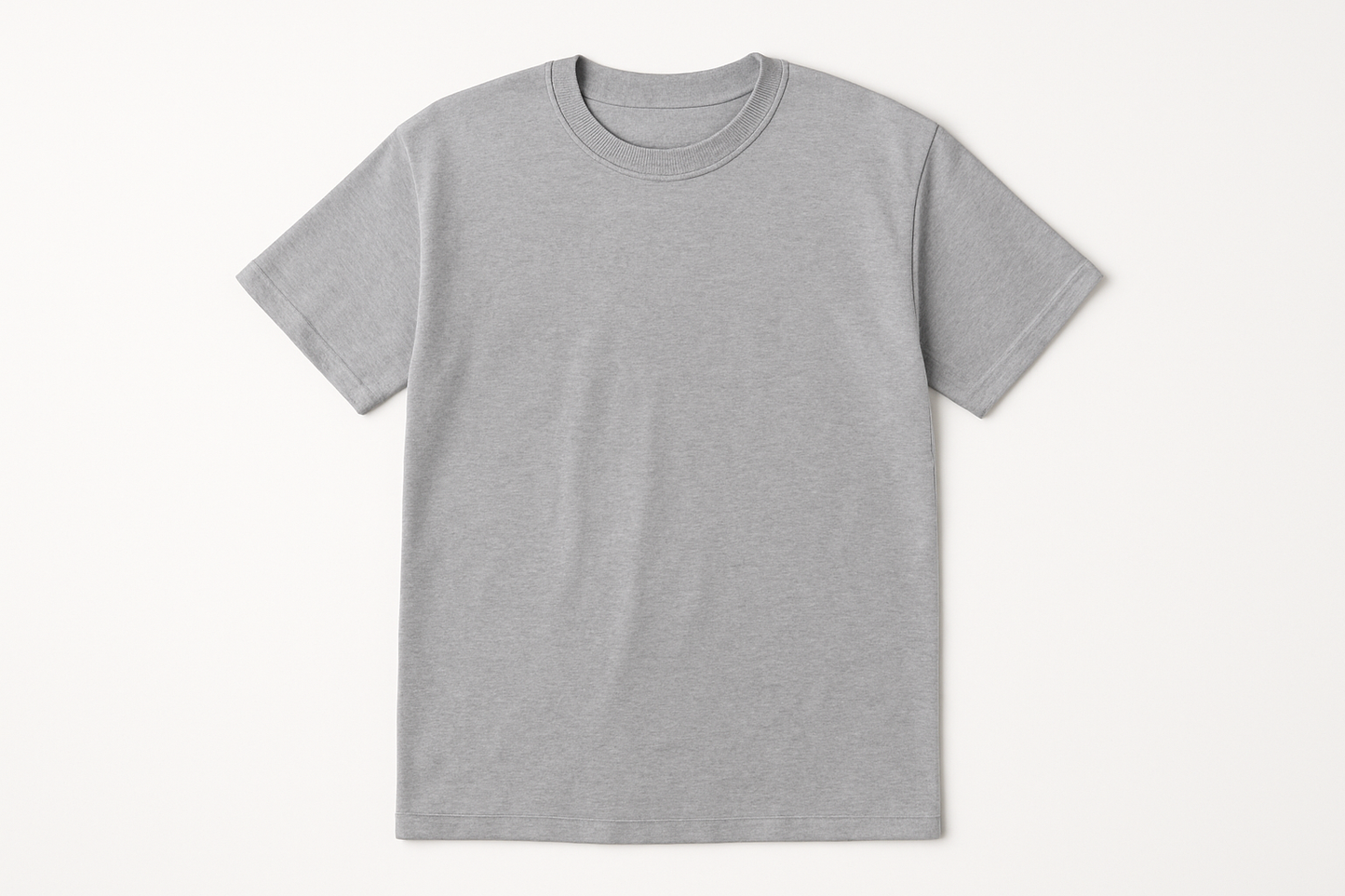 sport gray colored plain t-shirt