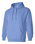 Blue hoodie on a white background
