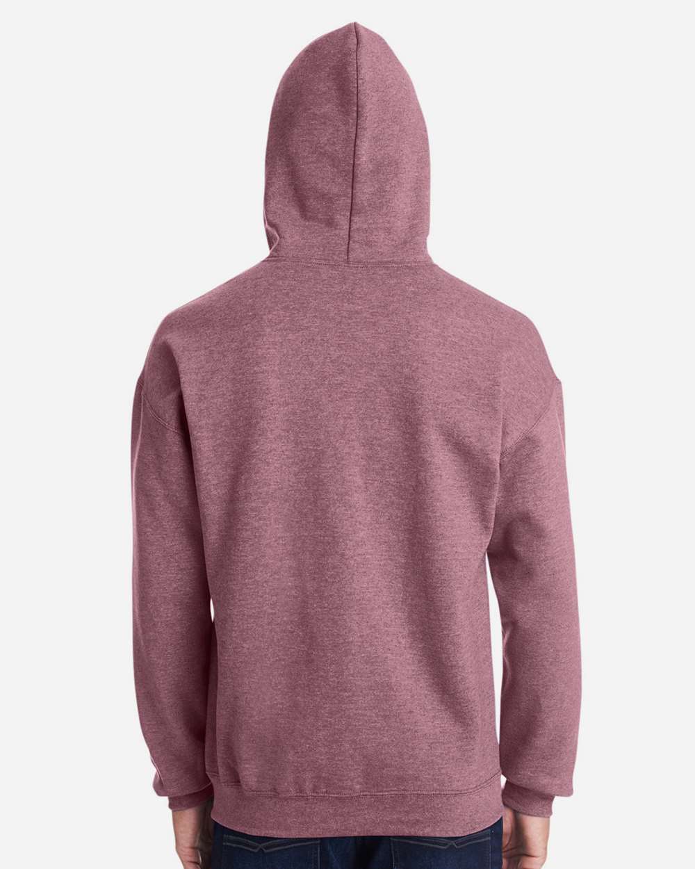 Maroon hoodie on a white background