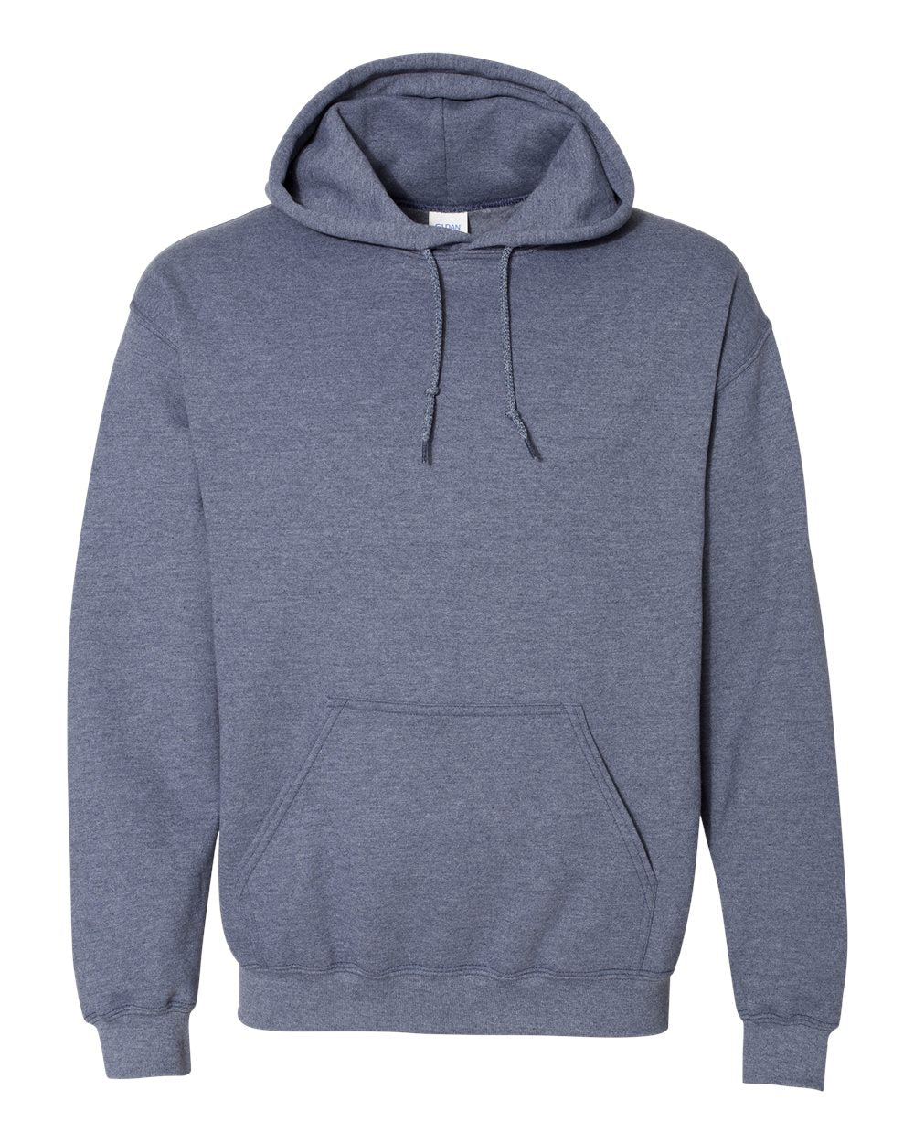 Blue hoodie on a white background
