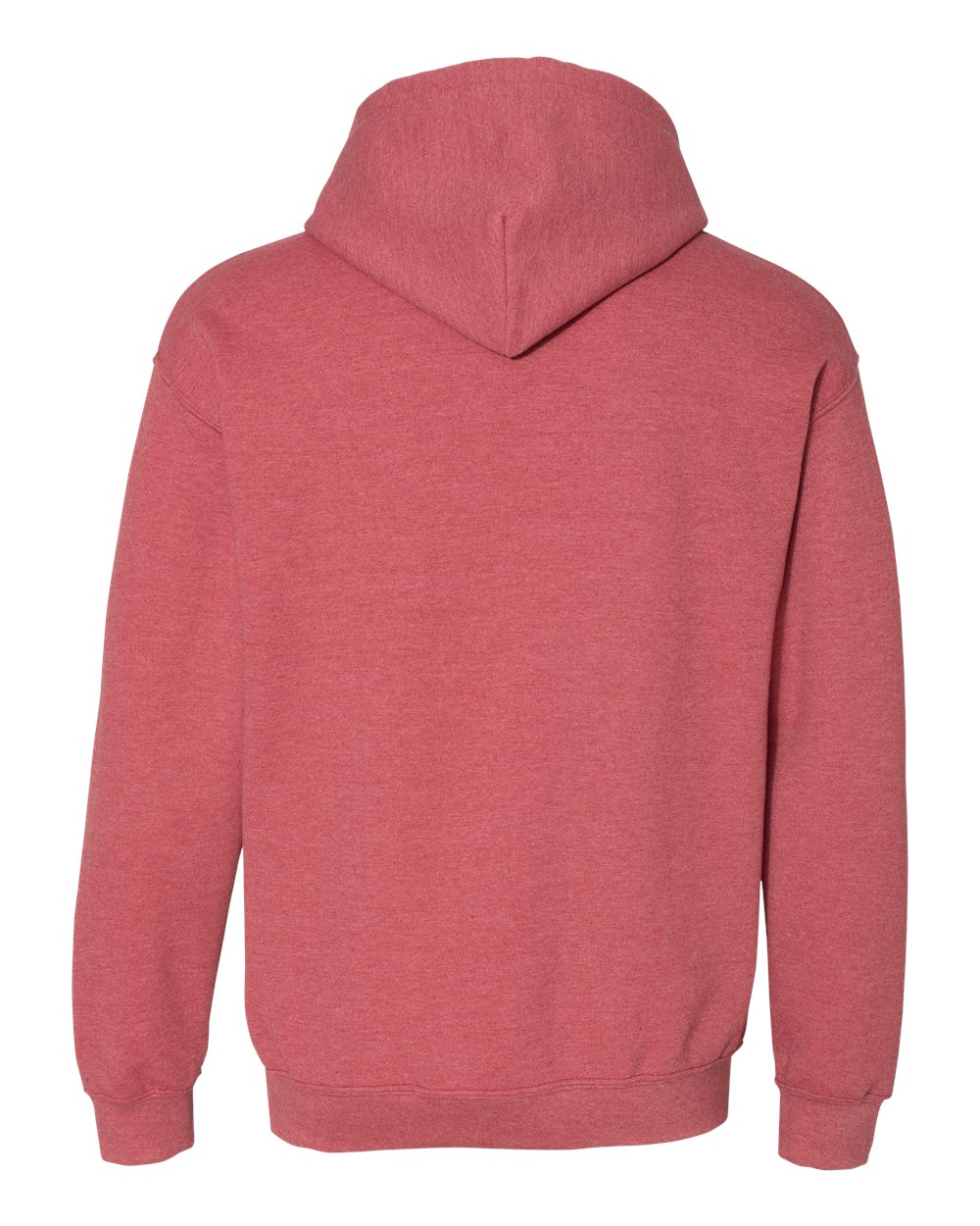 Red hoodie on a white background