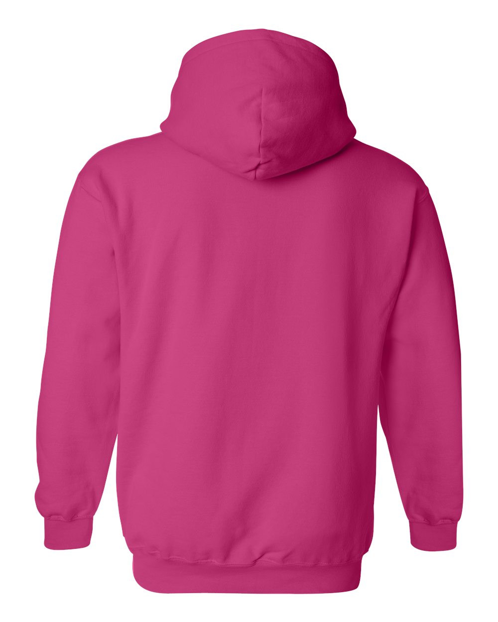 Pink hoodie on a white background