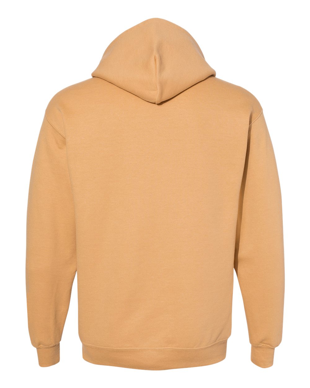 Beige hoodie on a white background