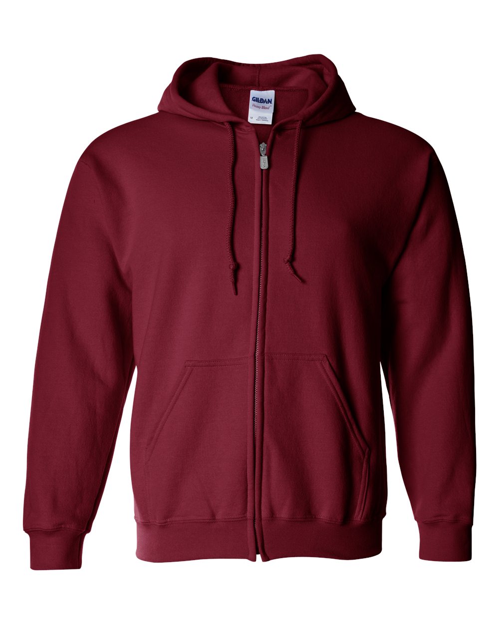 Premium Full-Zip Hoodie - Cardinal Red