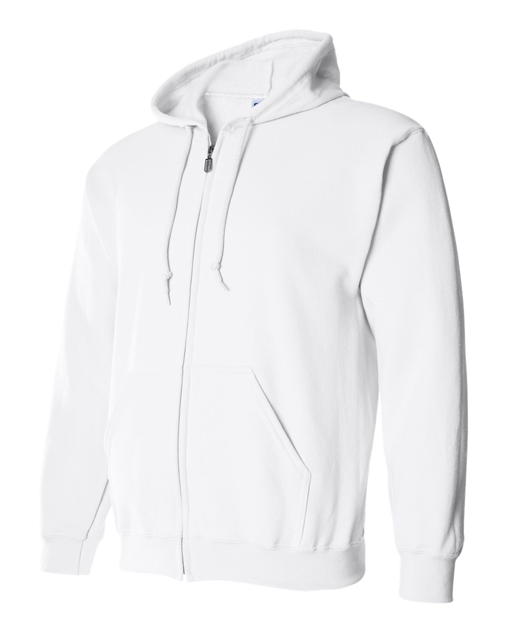 White hoodie on a white background