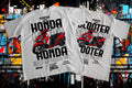 Honda Scooter Life T-Shirt-white-gildan-5000