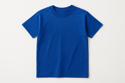 blue t-shirt