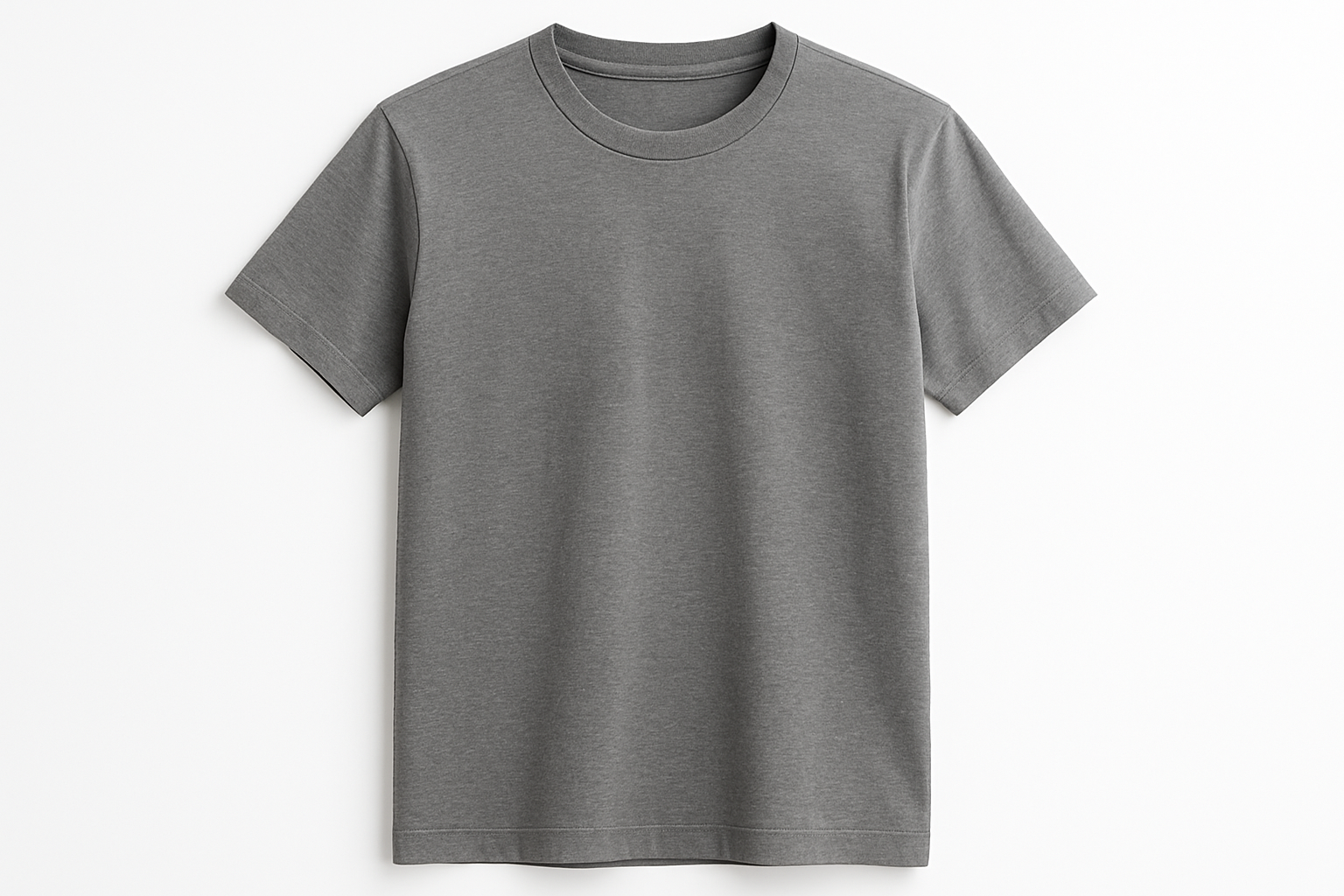 gray t-shirt