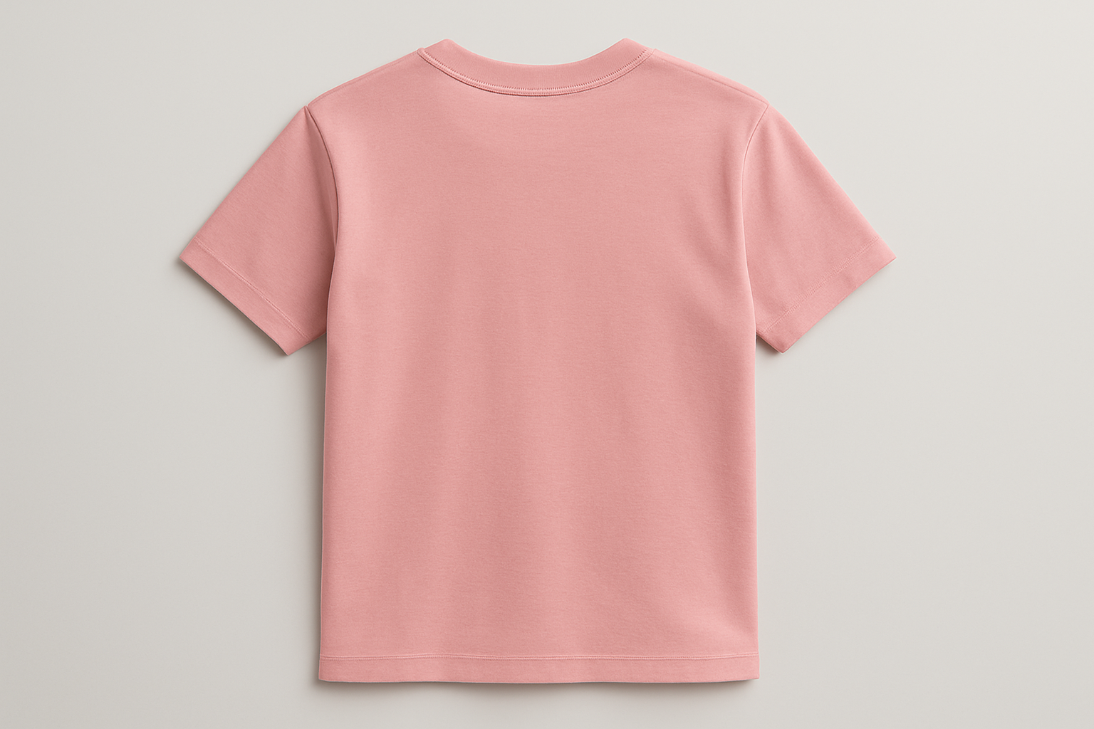 pink t-shirt backside