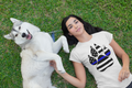 K9 Police Dog Support gildan 5000 white tee